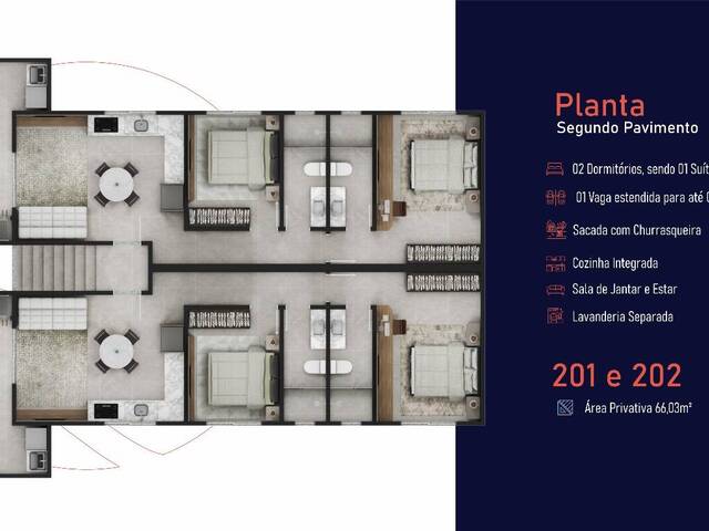 #18 - Apartamento para Venda em Barra Velha - SC - 3